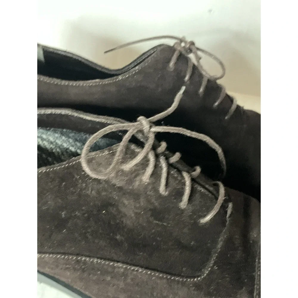 Bruno Magli Italian shoes 9.5 Brown‎ Suede never worn Women
